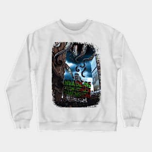 Invaders from other dimension Crewneck Sweatshirt